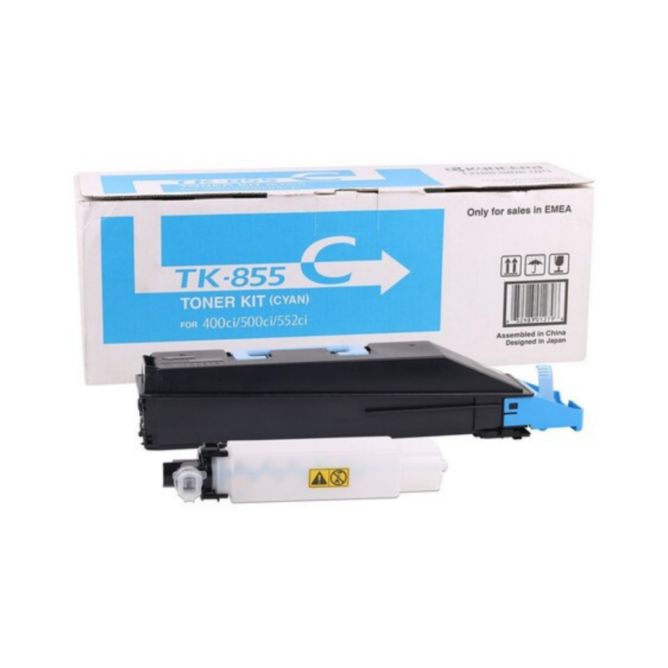 Kyocera TK-855 Mavi Orjinal Fotokopi Toneri