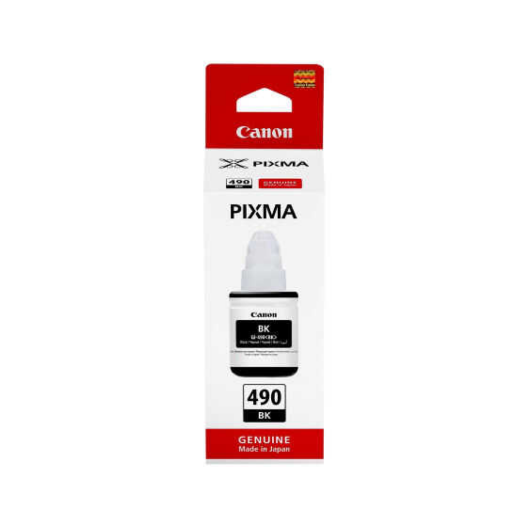 Canon GI-490 Siyah Orjinal Mürekkep