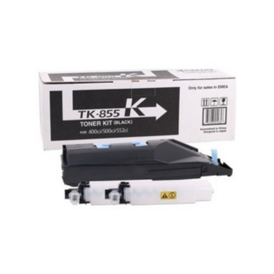 Kyocera TK-855 Siyah Orjinal Fotokopi Toneri