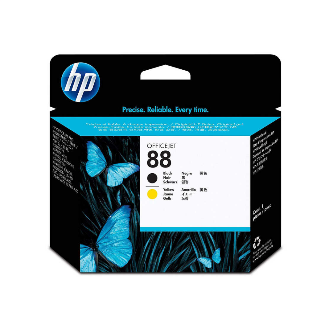 Hp 88-C9381A Orjinal Siyah Ve Sarı Baskı Kafası