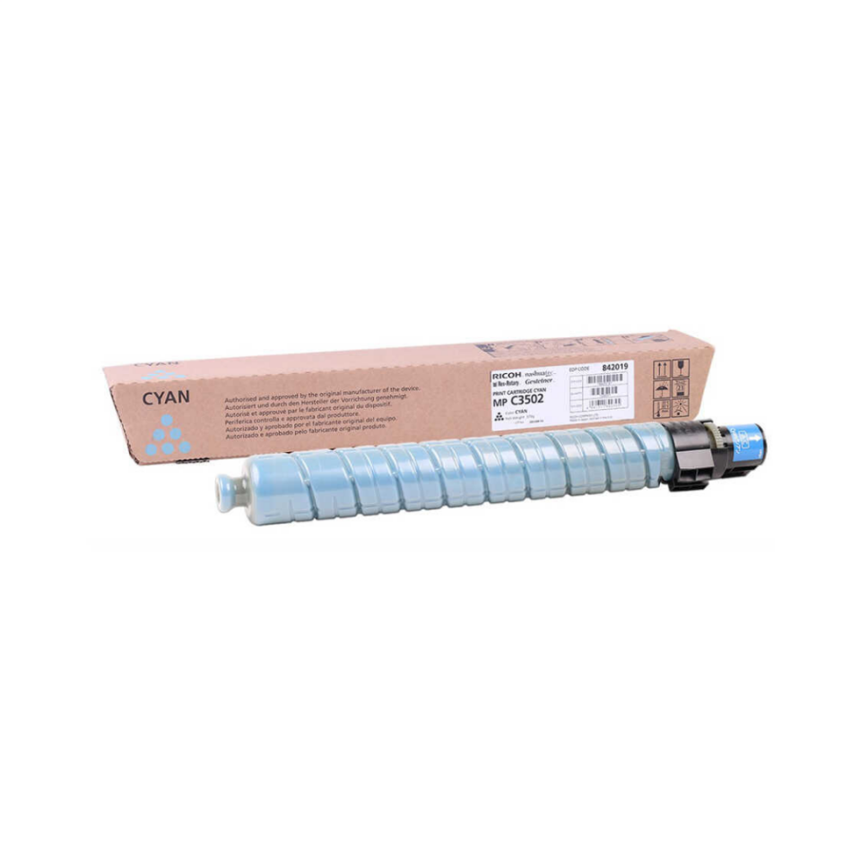 Ricoh Aficio MP-C3002 Mavi Orjinal Fotokopi Toner