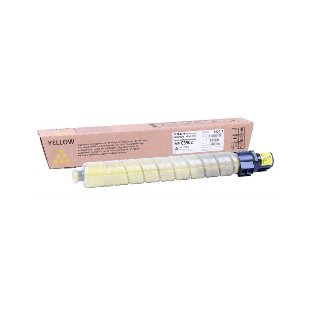 Ricoh Aficio MP-C3002 Sarı Orjinal Fotokopi Toner