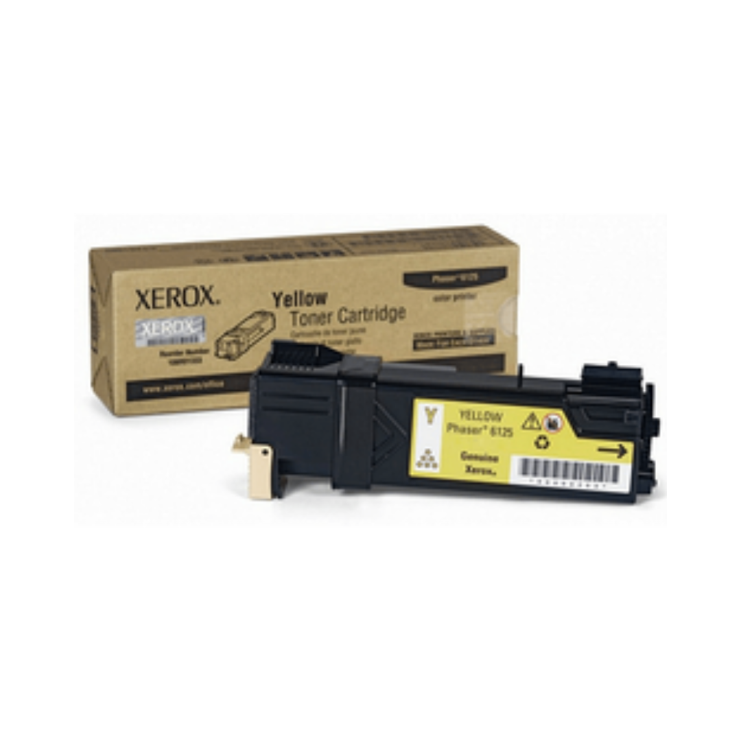 Xerox Phaser 6125 -106R01337 Sarı Orjinal Toner