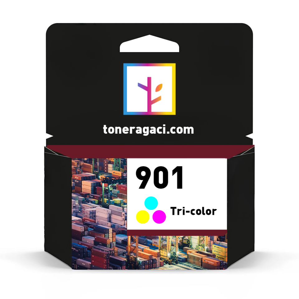 Hp 901-CC656A Renkli Muadil Kartuş