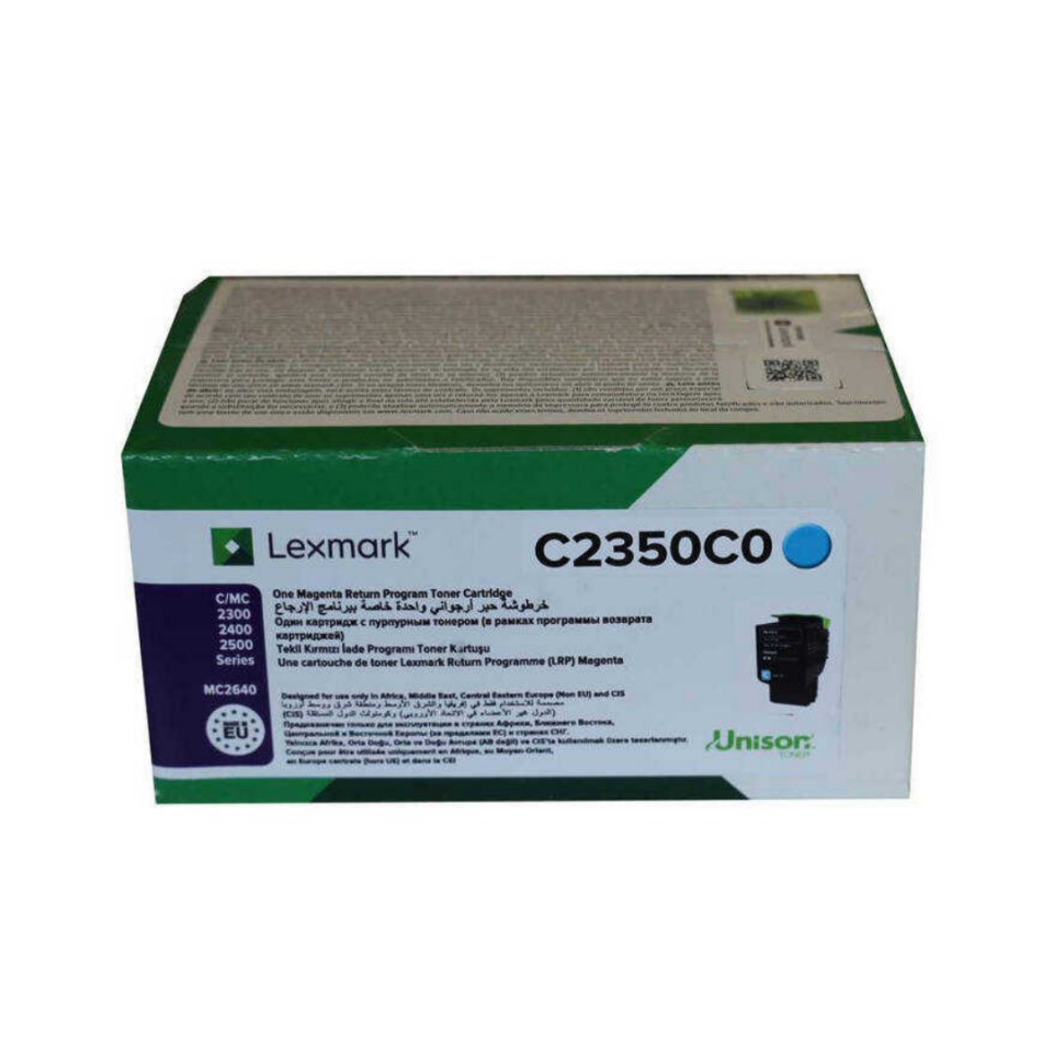 Lexmark C2425-C2350C0 Mavi Orjinal Toner