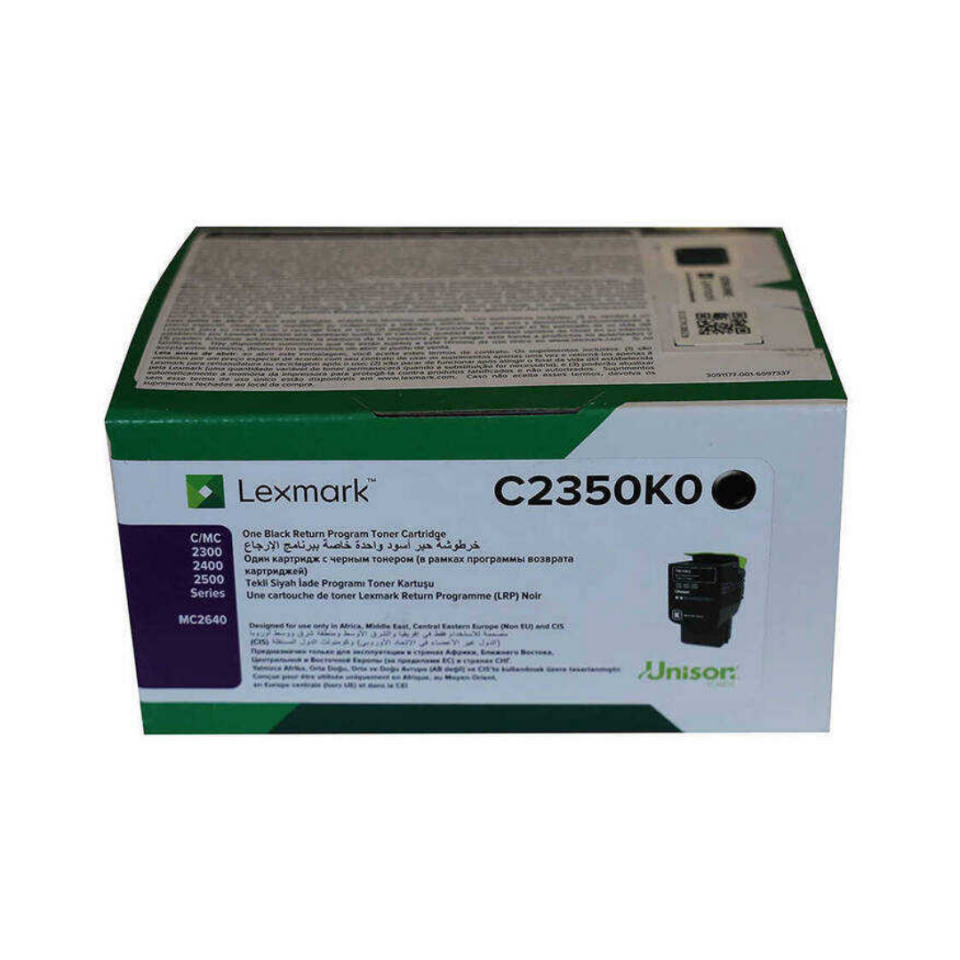 Lexmark C2425-C2350K0 Siyah Orjinal Toner