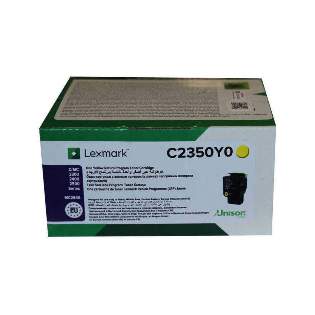 Lexmark C2425-C2350Y0 Sarı Orjinal Toner