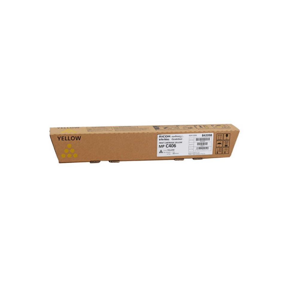 Ricoh Aficio MP-C306 Sarı Orjinal Fotokopi Toner