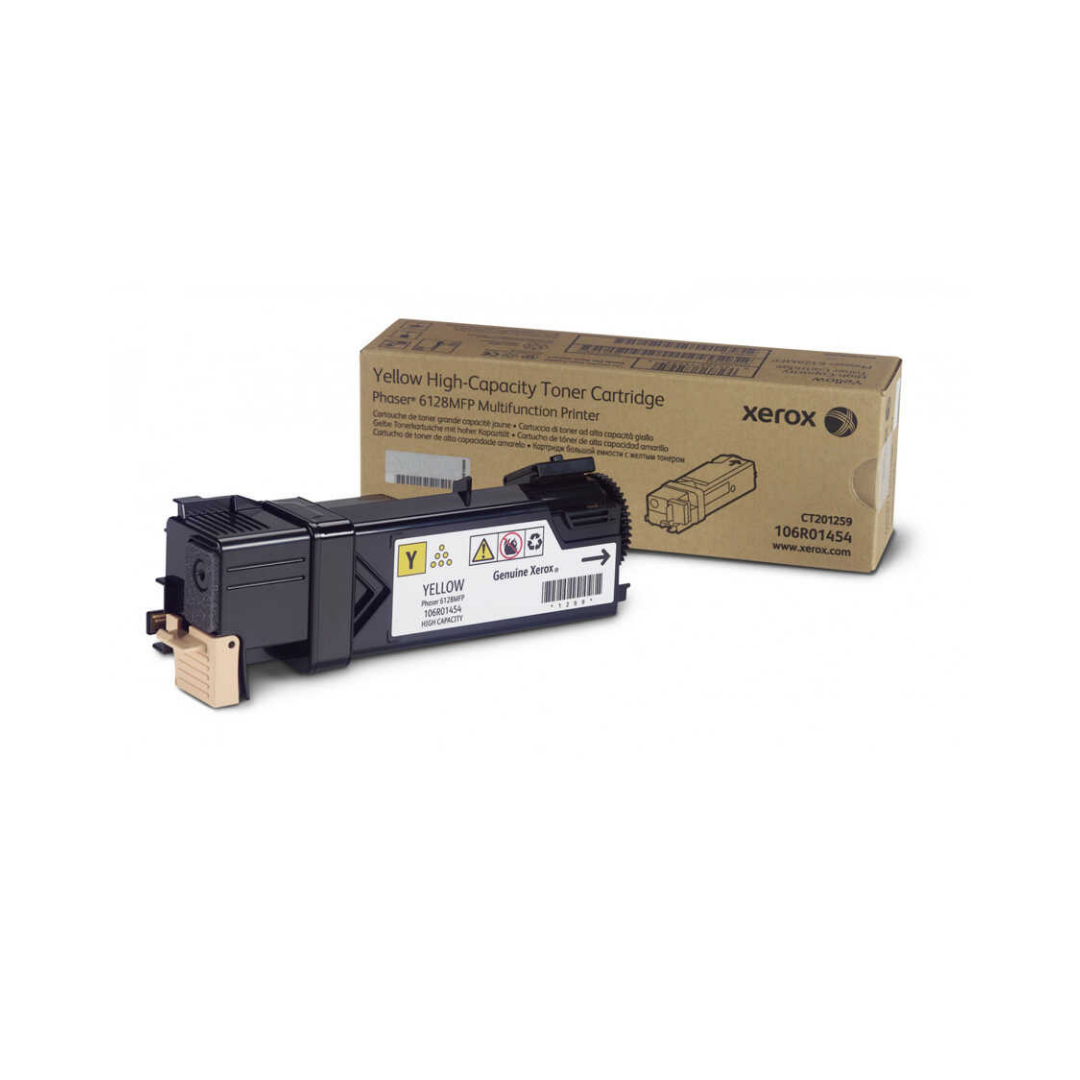 Xerox Phaser 6128-106R01458 Sarı Orjinal Toner