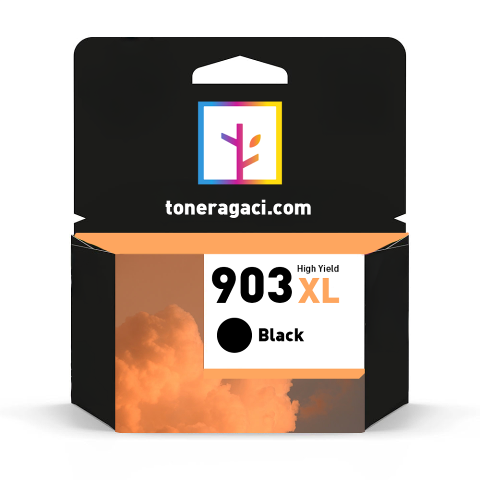 Hp 903XL-T6M15AE Siyah Muadil Kartuş Yüksek Kapasiteli