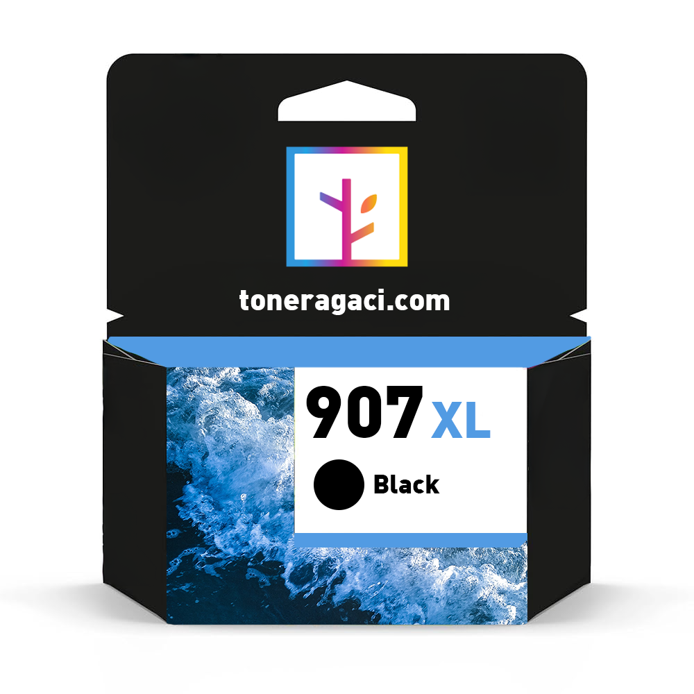 Hp 907XL-T6M19AE Siyah Muadil Kartuş