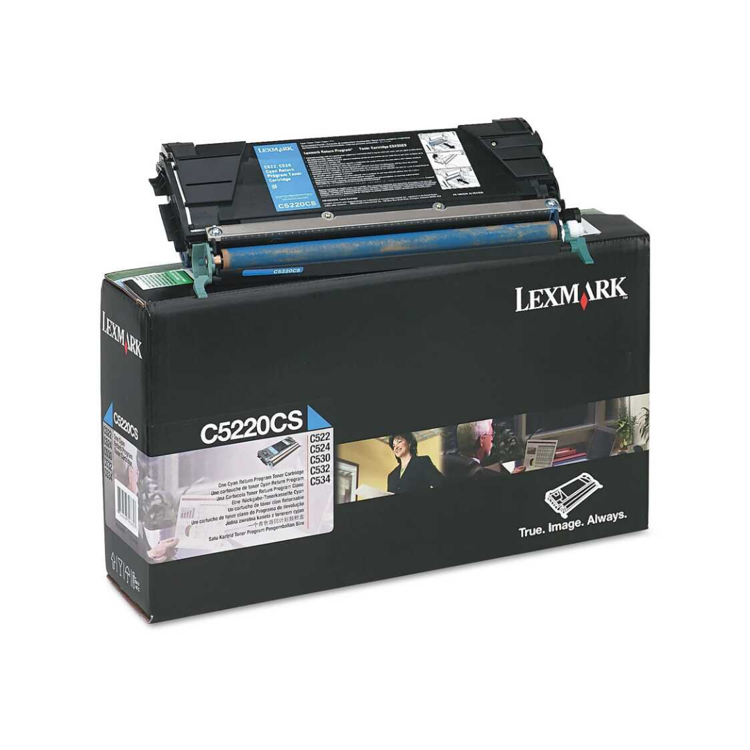 Lexmark C522-C5220CS Mavi Orjinal Toner