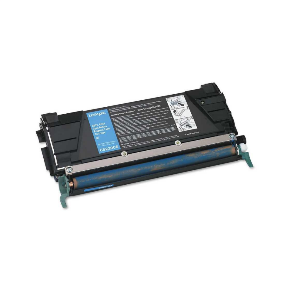 Lexmark C522-C5220CS Mavi Orjinal Toner