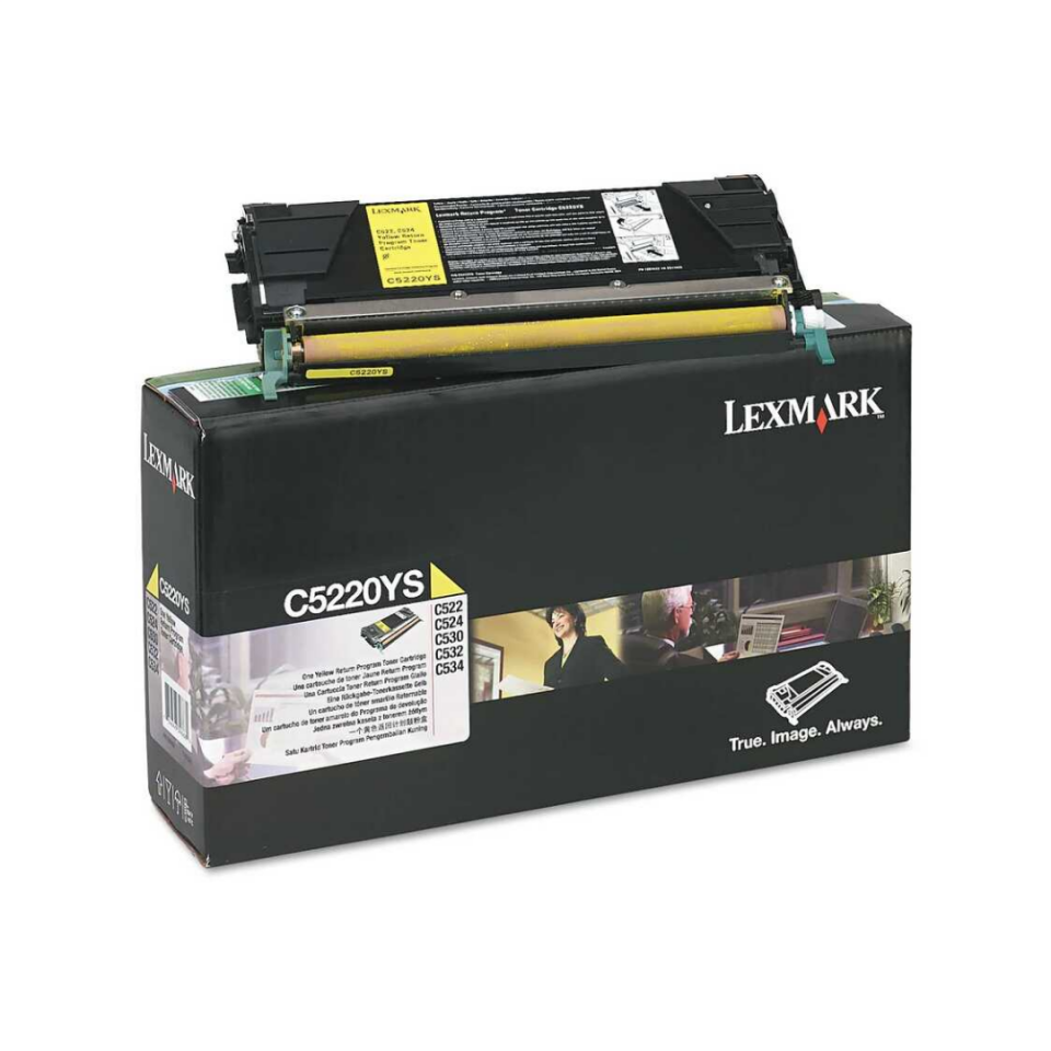 Lexmark C522-C5220YS Sarı Orjinal Toner