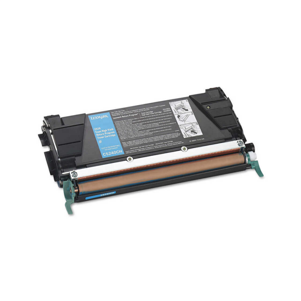 Lexmark C524-C5240CH Mavi Orjinal Toner Yüksek Kapasiteli