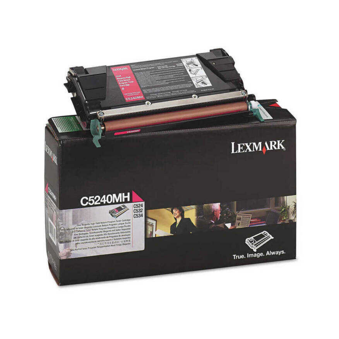 Lexmark C524-C5240MH Kırmızı Orjinal Toner Yüksek Kapasiteli