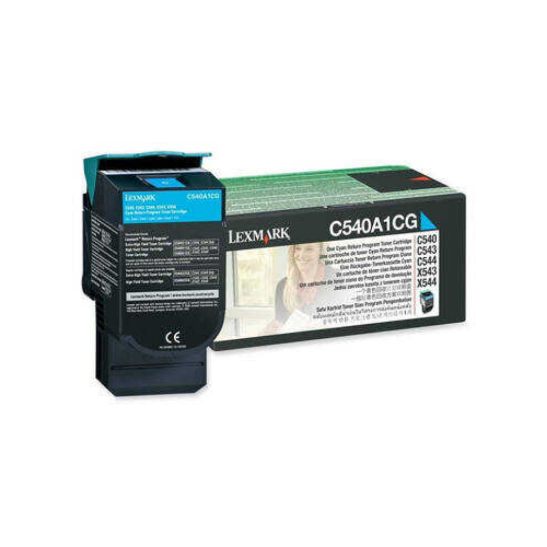 Lexmark C540-C540A1CG Mavi Orjinal Toner