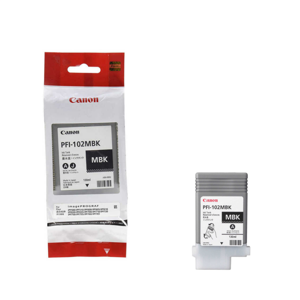 Canon PFI-102BK Siyah Orjinal Kartuş