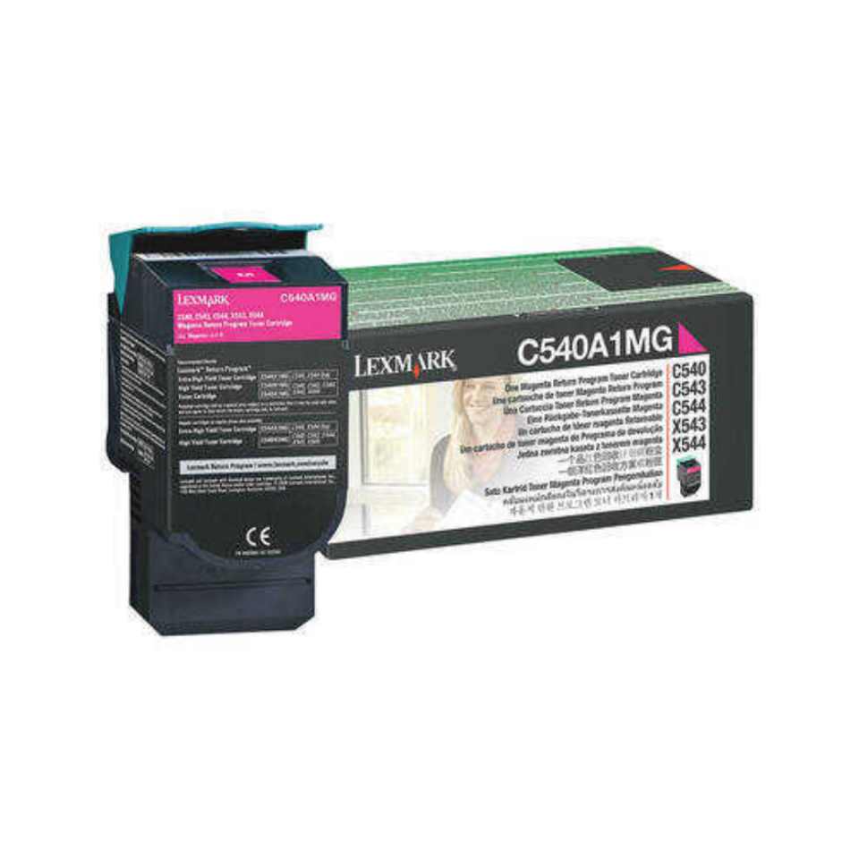 Lexmark C540-C540A1MG Kırmızı Orjinal Toner