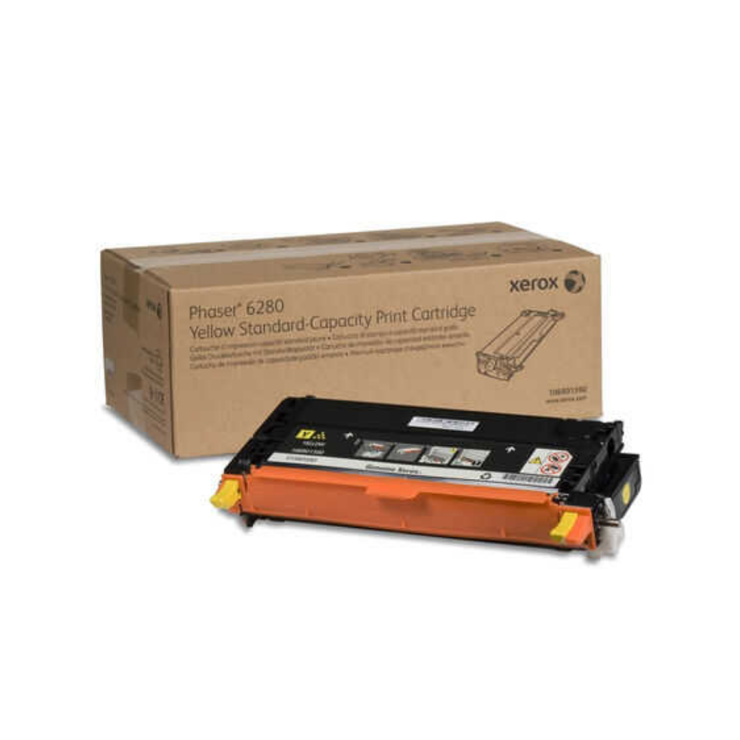 Xerox Phaser 6280-106R01390 Sarı Orjinal Toner