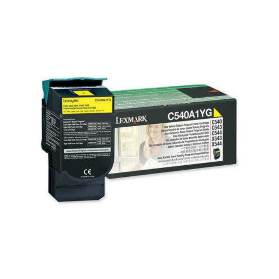Lexmark C540-C540A1YG Sarı Orjinal Toner