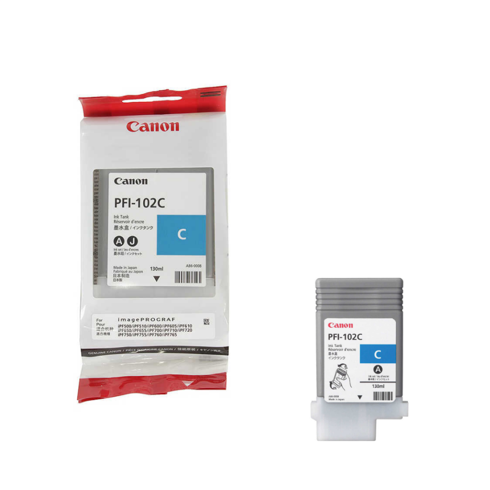 Canon PFI-102C Mavi Orjinal Kartuş