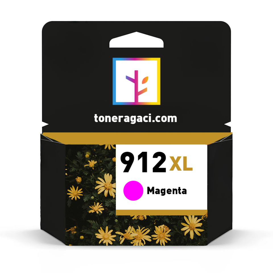 Hp 912XL-3YL82AE Kırmızı Muadil Kartuş