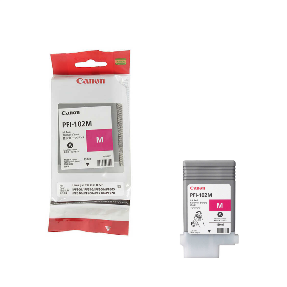 Canon PFI-102M Kırmızı Orjinal Kartuş