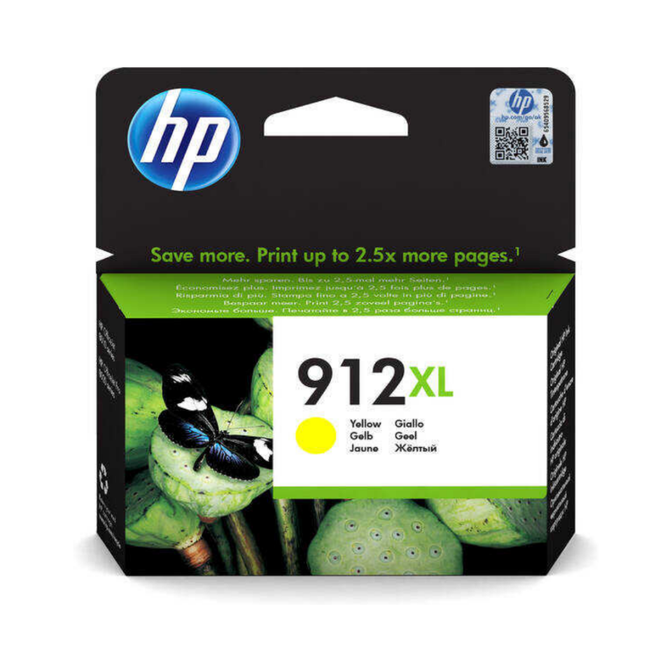 Hp 912XL-3YL83AE Sarı Orjinal Kartuş Yüksek Kapasiteli