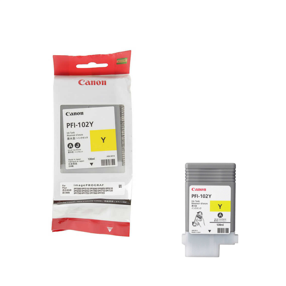Canon PFI-102Y Sarı Orjinal Kartuş