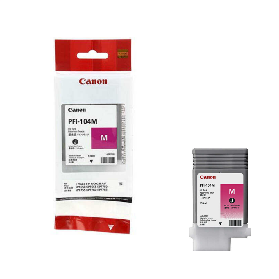 Canon PFI-104M Kırmızı Orjinal Kartuş