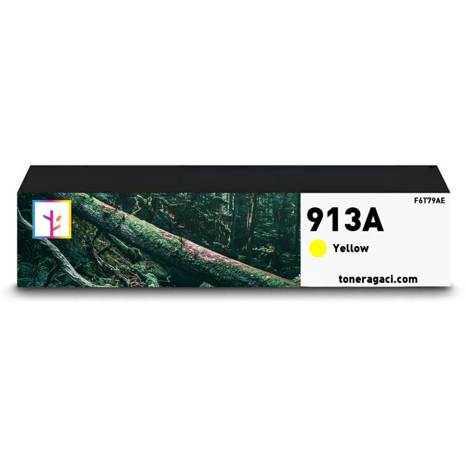 Hp 913A-F6T79AE Sarı Muadil Kartuş