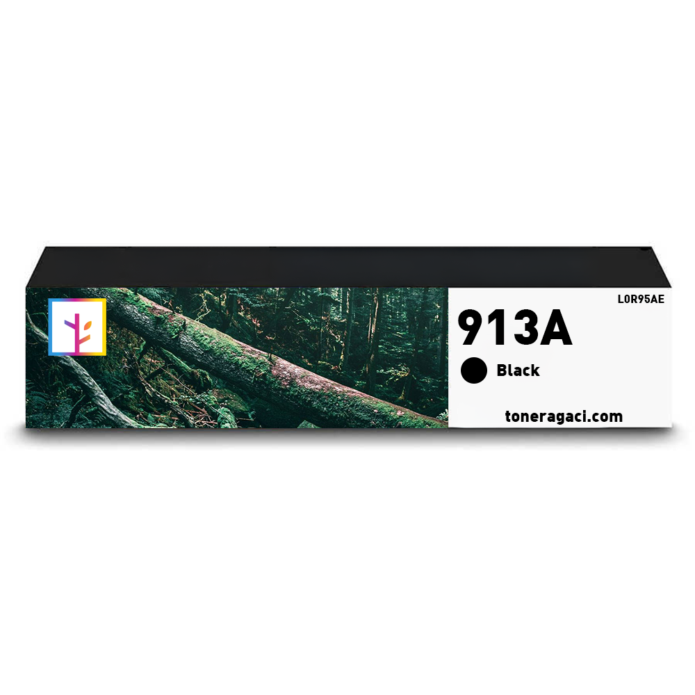 Hp 913A-L0R95AE Siyah Muadil Kartuş