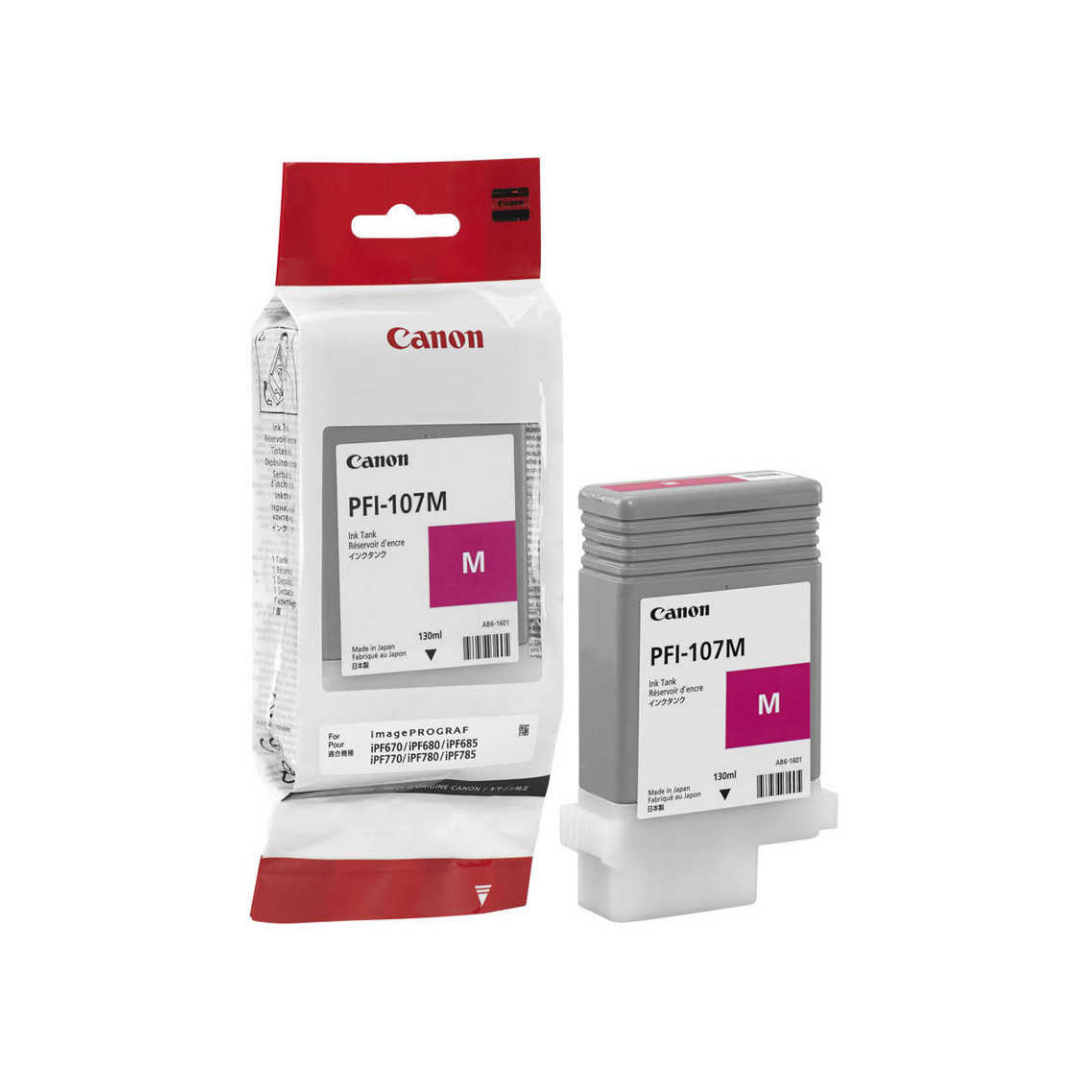 Canon PFI-107M Kırmızı Orjinal Kartuş