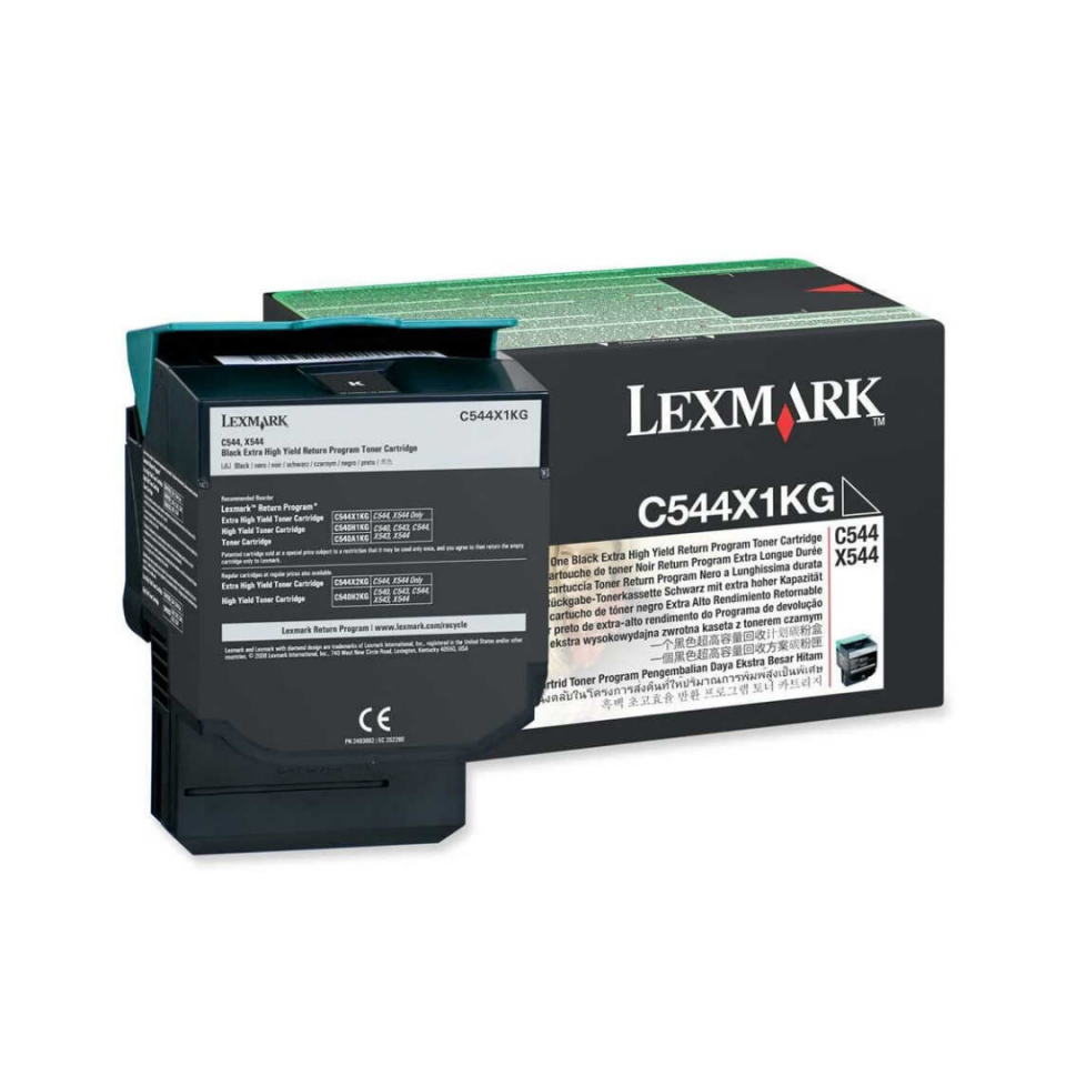 Lexmark C544-C544X1KG Siyah Orjinal Toner