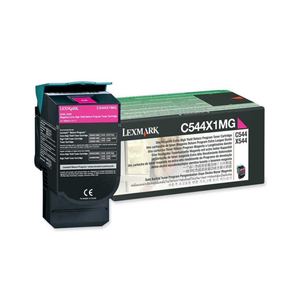 Lexmark C544-C544X1MG Kırmızı Orjinal Toner