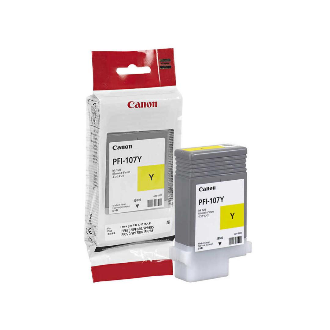 Canon PFI-107Y Sarı Orjinal Kartuş