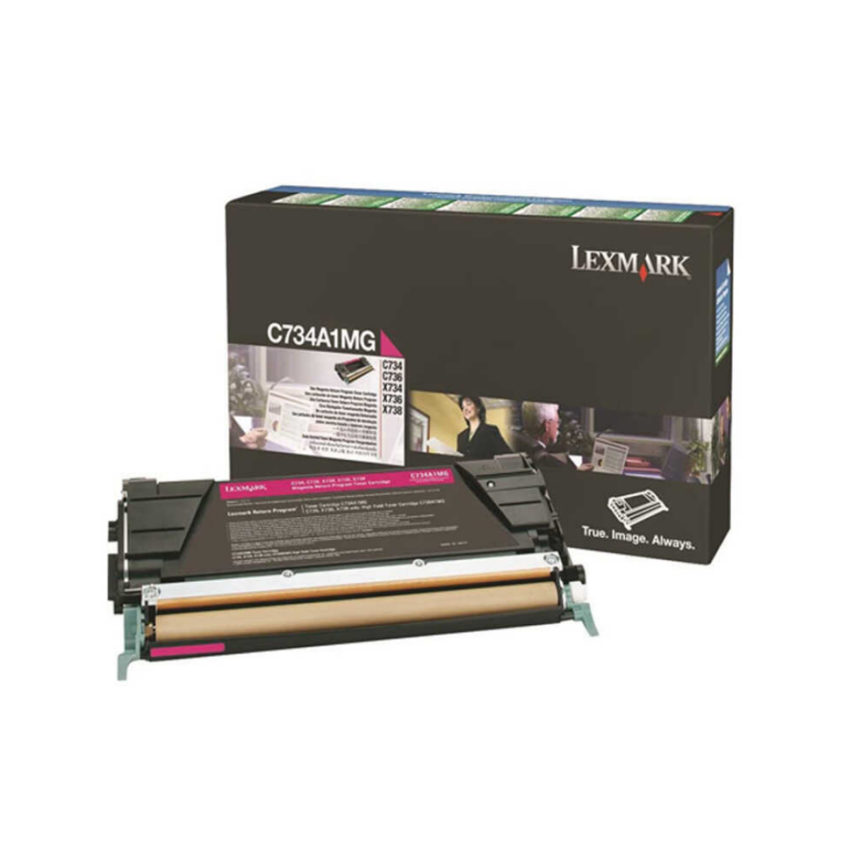 Lexmark C734-C734A1MG Kırmızı Orjinal Toner