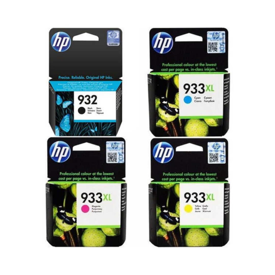Hp 932 / Hp 933XL Orjinal Kartuş 4 Lü Set