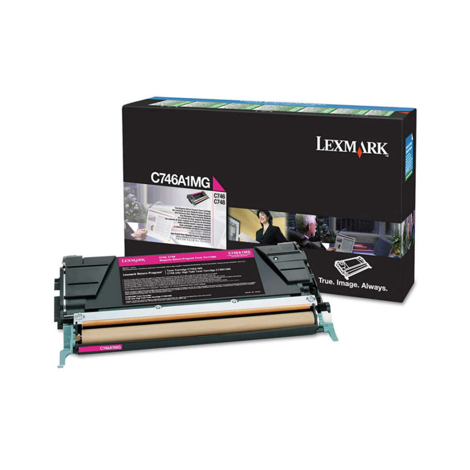 Lexmark C746-C746A1MG Kırmızı Orjinal Toner