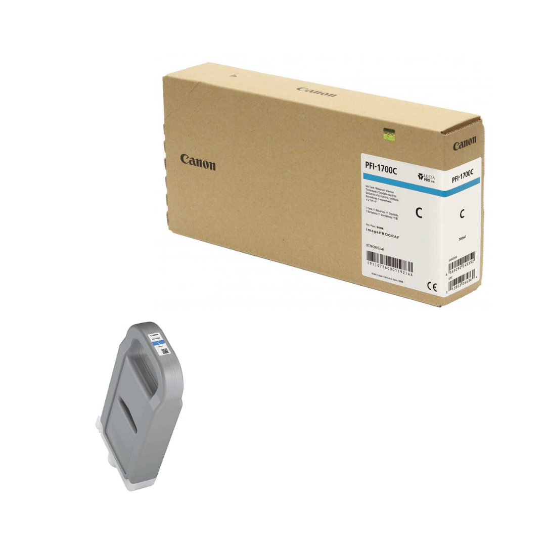 Canon PFI-1700C/0776C001 Mavi Orjinal Kartuş