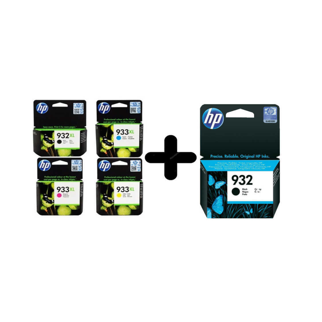 Hp 932XL/Hp 933XL + 932 Orjinal Kartuş Paketi