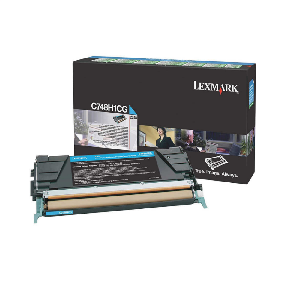 Lexmark C748-C748H1CG Mavi Orjinal Toner