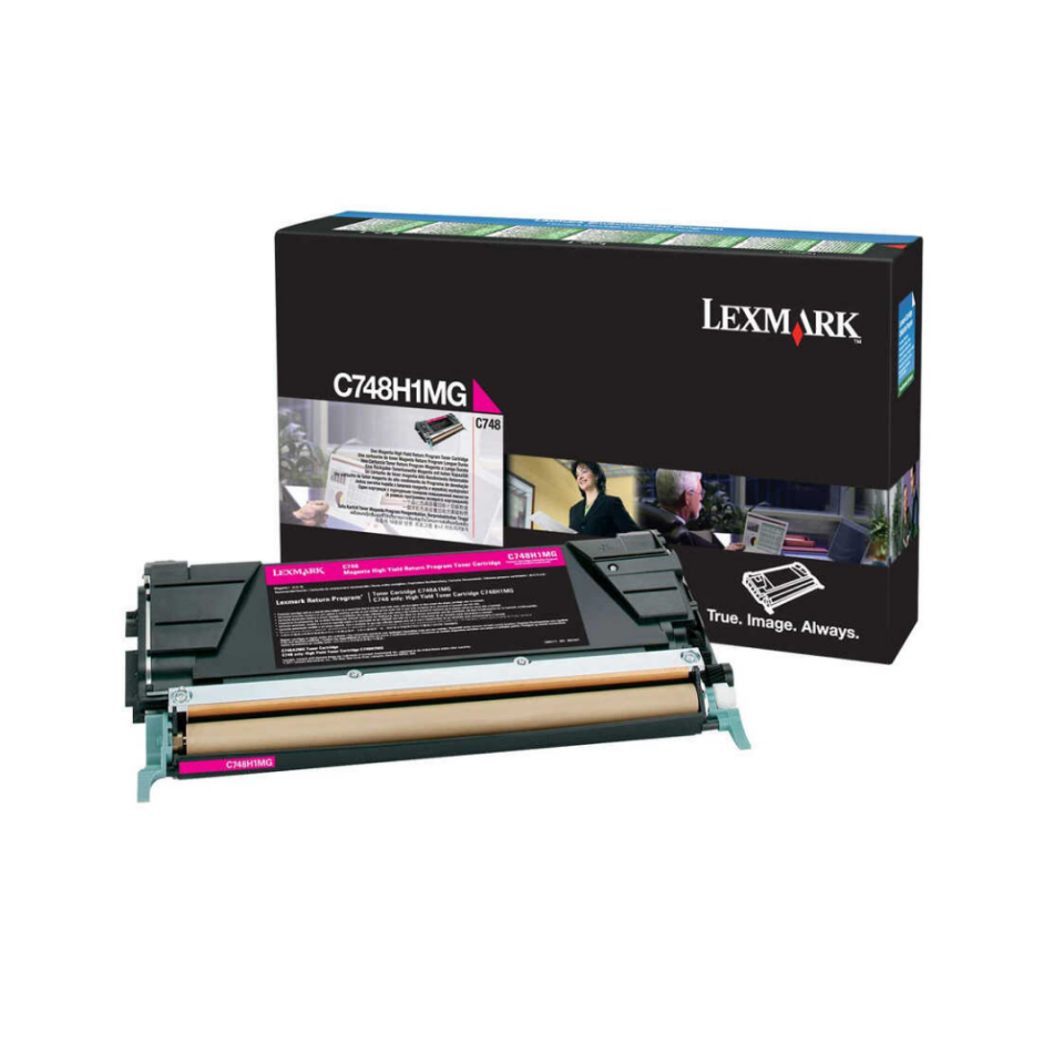 Lexmark C748-C748H1MG Kırmızı Orjinal Toner