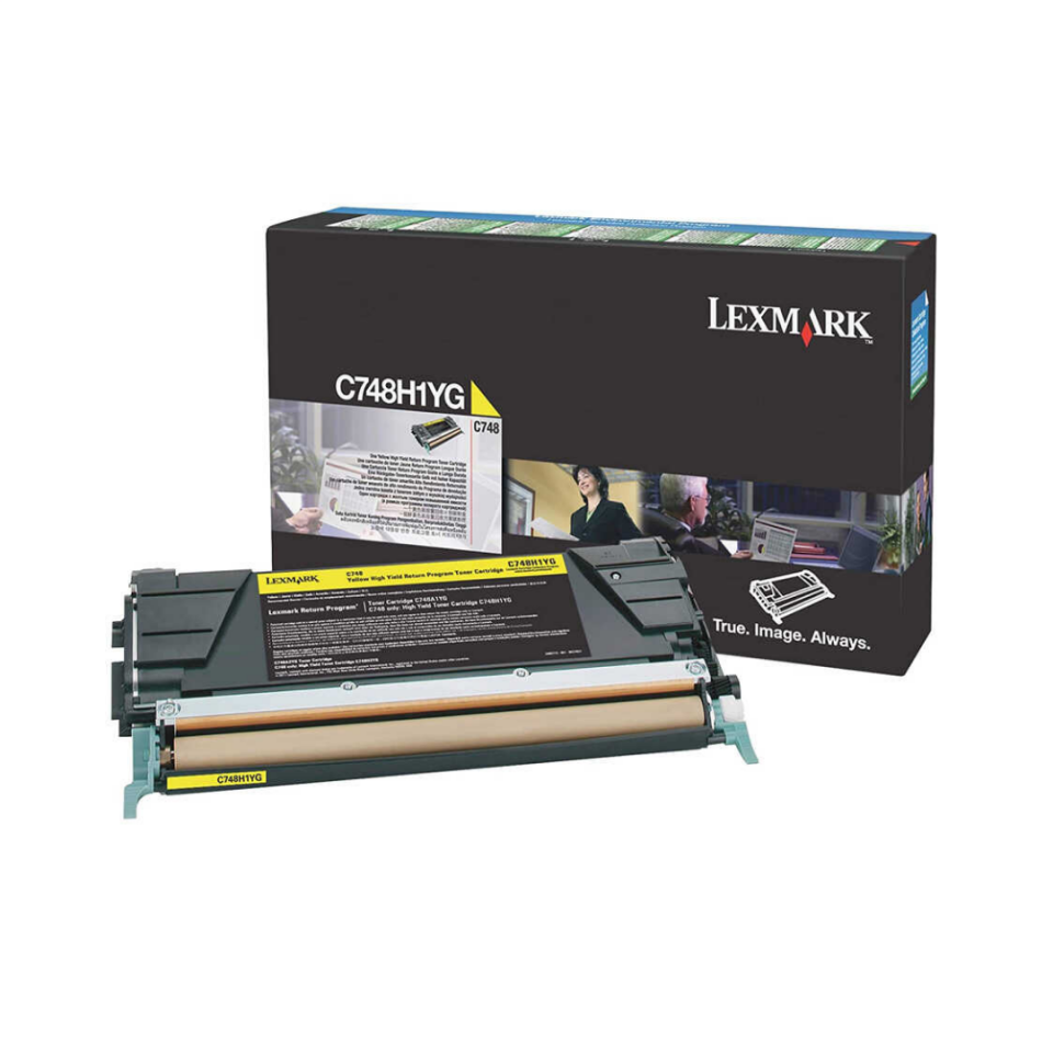Lexmark C748-C748H1YG Sarı Orjinal Toner