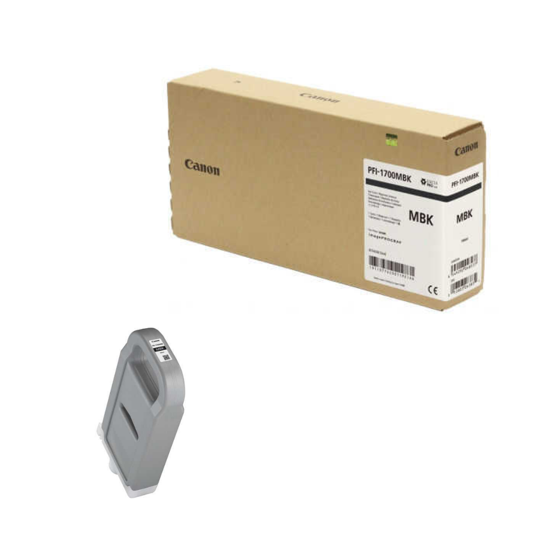 Canon PFI-1700MBK/0774C001 Mat Siyah Orjinal Kartuş