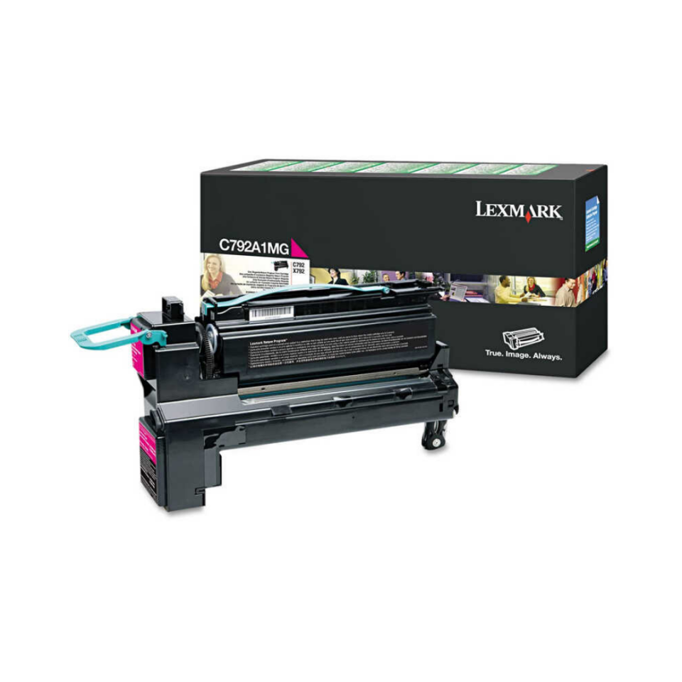 Lexmark C792-C792A1MG Kırmızı Orjinal Toner