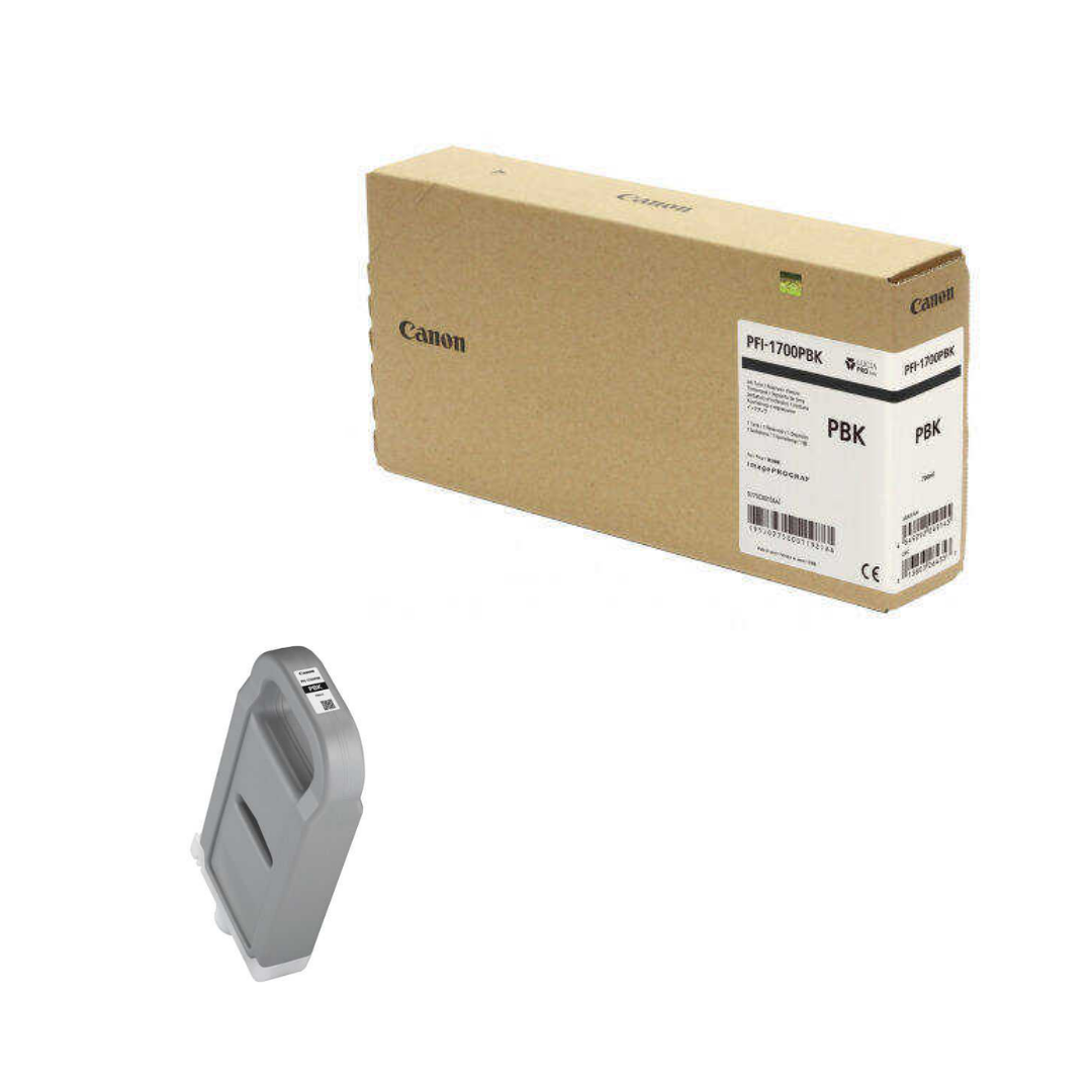 Canon PFI-1700PBK/0775C001 Foto Siyah Orjinal Kartuş