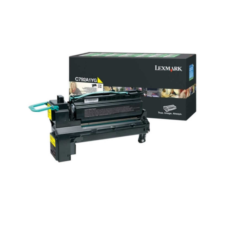 Lexmark C792-C792A1YG Sarı Orjinal Toner