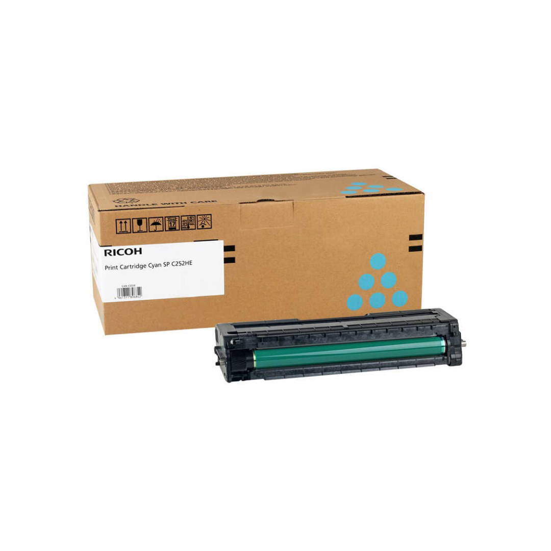 Ricoh SP-C252 Mavi Orjinal Toner Yüksek Kapasiteli